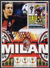 Afghanistan 2001 Football #2 (AC Milan - Shevchenko) perf souvenir sheet unmounted mint
