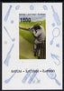 Batum 1996 Sports - Cricket 1800 value individual imperf sheetlet unmounted mint