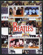 Comoro Islands 2004 The Beatles perf sheetlet containing 4 values unmounted mint