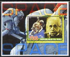 Mali 2005 Albert Einstein & Space #3 perf souvenir sheet unmounted mint