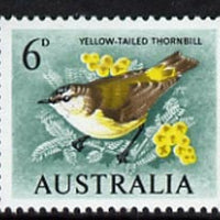 Australia 1964-65 Thornbill 6d from Birds def set, unmounted mint, SG 363