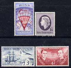 Ross Dependency 1957 £sd set of 4 unmounted mint SG 1-4