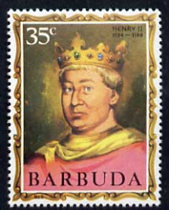 Barbuda 1970-71 English Monarchs SG 46 Henry II unmounted mint*