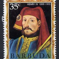 Barbuda 1970-71 English Monarchs SG 54 Henry IV unmounted mint*