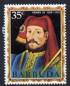 Barbuda 1970-71 English Monarchs SG 54 Henry IV unmounted mint*