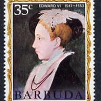 Barbuda 1970-71 English Monarchs SG 62 Edward VI unmounted mint*