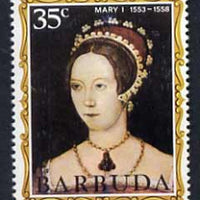 Barbuda 1970-71 English Monarchs SG 64 Mary I unmounted mint*