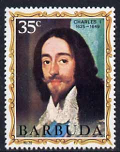 Barbuda 1970-71 English Monarchs SG 67 Charles I unmounted mint*