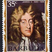Barbuda 1970-71 English Monarchs SG 69 James II unmounted mint*