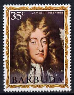 Barbuda 1970-71 English Monarchs SG 69 James II unmounted mint*
