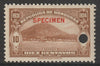 Honduras 1931 Amapala 10c brown,optd SPECIMEN (13mm x 2mm) with security punch hole (ex ABN Co archives) unmounted mint as SG 323*