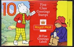 Great Britain 1994 Greetings Stamps £2.60 booklet complete and pristine SG KX6