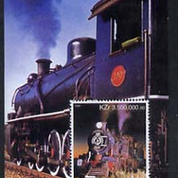 Angola 2000 Steam Locos #02 perf m/sheet unmounted mint