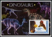Benin 2003 Dinosaurs & Minerals perf m/sheet unmounted mint