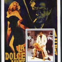 Angola 2002 History of the Cinema #06 (Fellini's La Dolce Vita) perf m/sheet unmounted mint