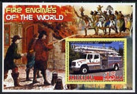 Liberia 2005 Fire Engines of the World #01 perf s/sheet unmounted mint