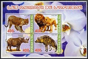 Mali 2005 Fauna of Africa perf sheetlet containing set of 4 values unmounted mint