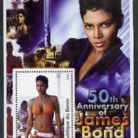 Benin 2003 50th Anniversary of James Bond #02 perf s/sheet unmounted mint