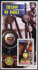 Somalia 2002 Trains of India #1 (2-4-0 Class) perf s/sheet with Rotary Logo in background, unmounted mint