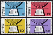 Guinea - Conakry 1970 World Communications Day set of 4 unmounted mint, SG 719-22, Mi 561-64*