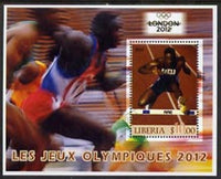Liberia 2005 London Olympics (2012) perf m/sheet fine cto used