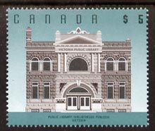 Canada 1991-96 Public Library $5 unmounted mint SG1481