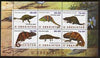 Uzbekistan 2000 Chameleons perf sheetlet containing set of 6 values unmounted mint