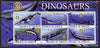 Somalia 2002 Dinosaurs (Marine Animals) perf sheetlet #5 containing six values each with Rotary Logo, unmounted mint