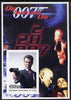 Congo 2003 James Bond Movies #20 - Die Another Day imperf s/sheet unmounted mint