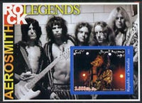Somalia 2002 Rock Legends - Aerosmith imperf s/sheet unmounted mint
