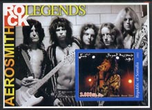 Somalia 2002 Rock Legends - Aerosmith imperf s/sheet unmounted mint