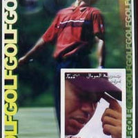Somalia 2002 Golf #1 imperf s/sheet unmounted mint