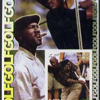 Somalia 2002 Golf #2 imperf s/sheet unmounted mint