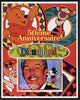 Rwanda 2005 50th Anniversary of Disneyland perf m/sheet #01 showing Pooh Bear & Tigger unmounted mint