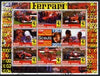 Antigua - Redonda 2005 Scout Anniversaries - Ferrari Racing Cars #02 perf sheetlet containing set of 8 values plus label fine cto used