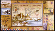India 2011 100 Years of Airmail perf m/sheet unmounted mint