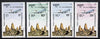 Kampuchea 1986 Air set of 4 fine used (SG 695-98)