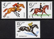 Russia 1982 Horse Breeding set of 3 unmounted mint, SG 5203-05, MI 5148-50*