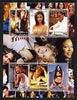 Somalia 2003 Pop Stars #2 perf sheetlet containing 6 values unmounted mint (Kylie & Dannii Minogue, Eminem, P Diddy, etc)