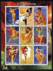 Eritrea 2003 Fantasy Art by Rolf Armstrong (Pin-ups) perf sheet containing 9 values, unmounted mint