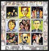 Mauritania 2003 The Beatles perf sheetlet containing 9 values unmounted mint