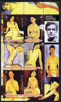 Chad 2003 Nudes in Art by Amedeo Modigliani perf sheetlet containing 6 values unmounted mint