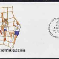 Australia 1983 Centenary of Boys Brigade 30c postal stationery envelope with special 'Centenary Camp' cancellation