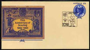 Australia 1982 75th Anniversary of Scouting 27c postal stationery envelope with special 'Scout Family Fair',cancellation