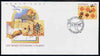 Australia 1983 World Vetenary Congress 27c postal stationery envelope with Special illustrated Congress cancellation