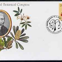 Australia 1981 International Botanical Congress 24c postal stationery envelope with special illustrated Booragoon first day cancellation