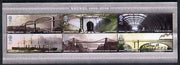 Great Britain 2006 Brunel Birth Bicentenary perf m/sheet unmounted mint