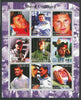 Turkmenistan 2000 Formula 1 (David Coulthard) perf sheetlet containing set of 9 values unmounted mint