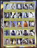Djibouti 2003 Penguins perf sheetlet containing 25 values unmounted mint