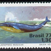 Brazil 1977 Blue Whale unmounted mint, SG 1663*